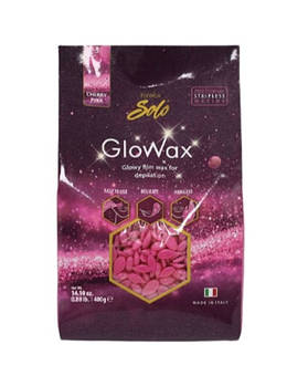 Віск у гранулах для депіляції ItalWax Pink Cherry 400 гр. плівковий гарячий для видалення волосся