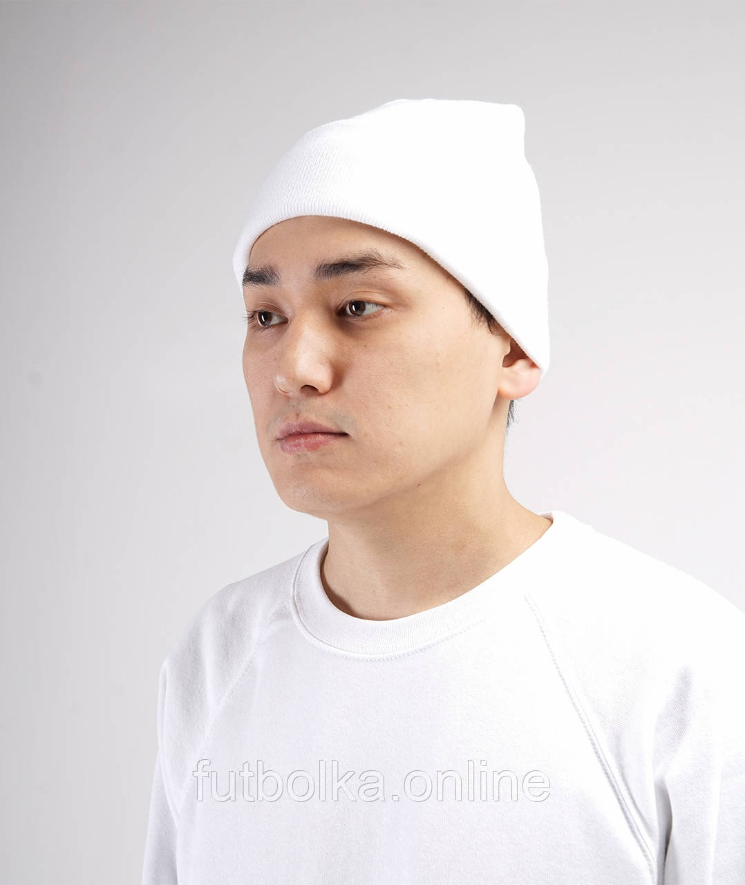 Біла шапка легка №701C Fotl