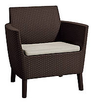 Комплект садових меблів Keter Salemo 3 seater set, коричневий, фото 3