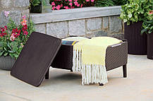 Комплект садових меблів Keter Salemo 3 seater set, коричневий, фото 6