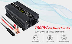 Інвертор Перетворювач напруги 12V-220 V на 1500 W синус Lvyuan F-1500A