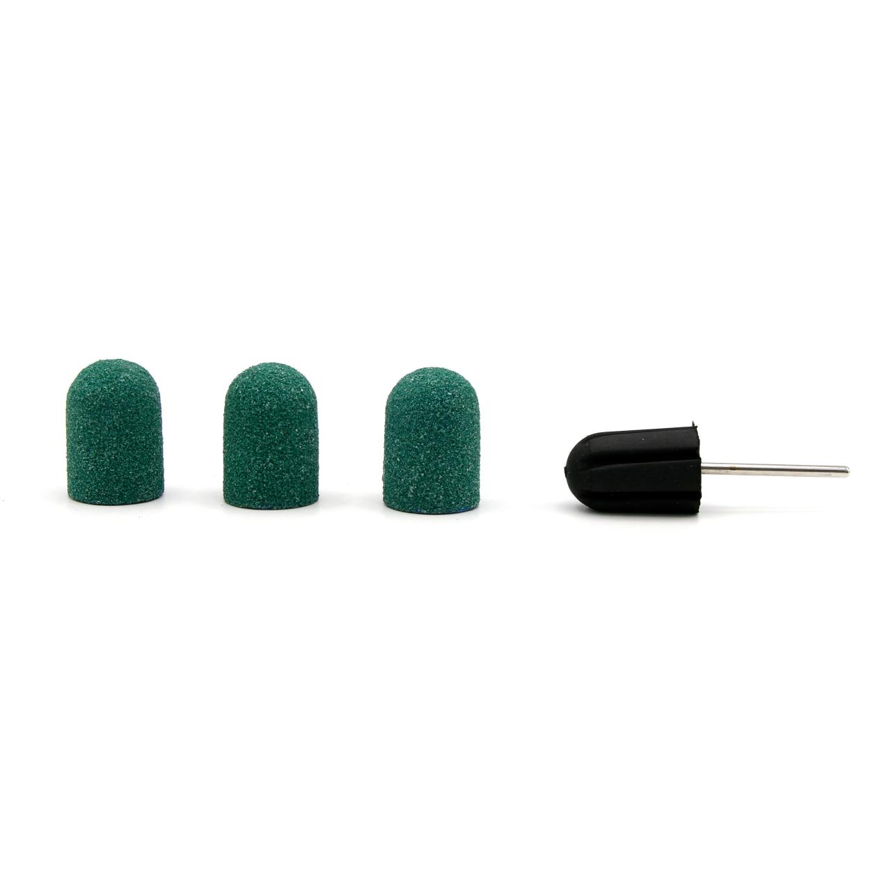 Набір ковпачків 10*15 #80 (3 шт.) з насадкою Green