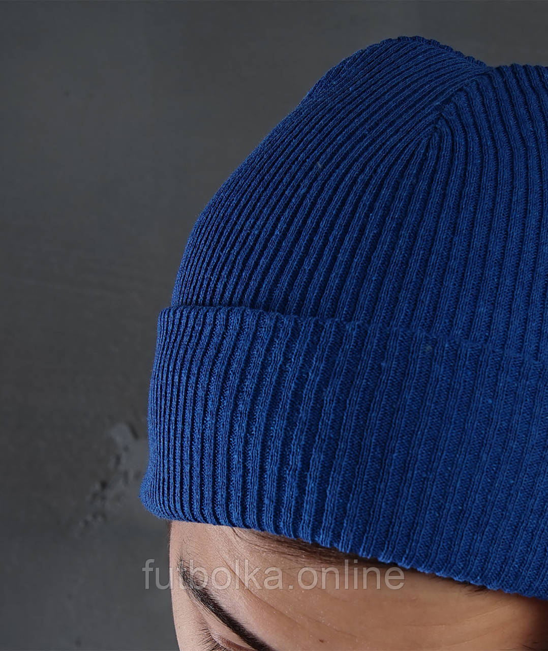 Яскраво-Синя шапка легка №701C Fotl