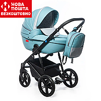 Коляска 3 в 1 Broco Avenue 04 бірюза