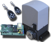 Консольный комплект для откатных ворот +зубчатая рейка 4 м, с автоматикой AN-MOTORS