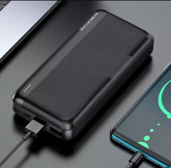 УМБ Power Bank 30000mAh з функцією наскрізного заряджання Borofone BJ27B для телефонів, фото 1