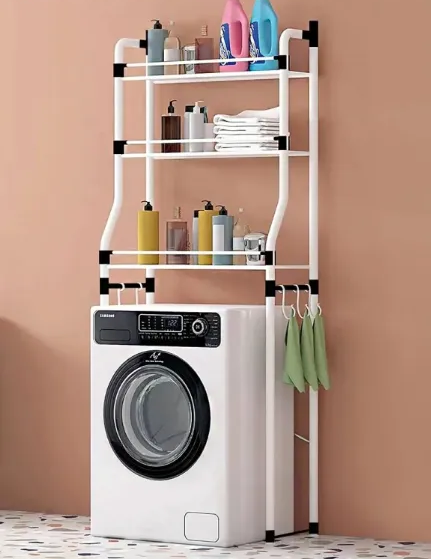 Полиця-стелаж підлоговий над пральною машиною 8825