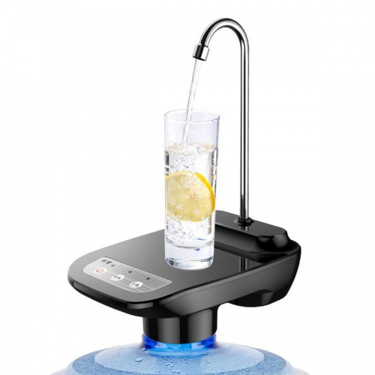 Електрична помпа для води з підставкою під склянки та чайника для пляшки, фото 1