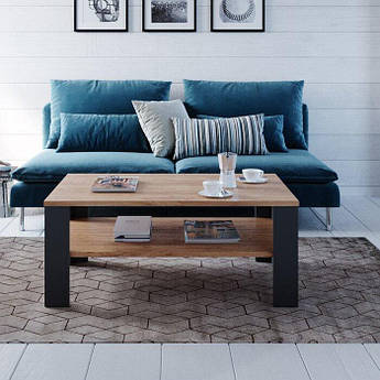 Приліжковий журнальний столик, Дуб Артізан \ Антрацит