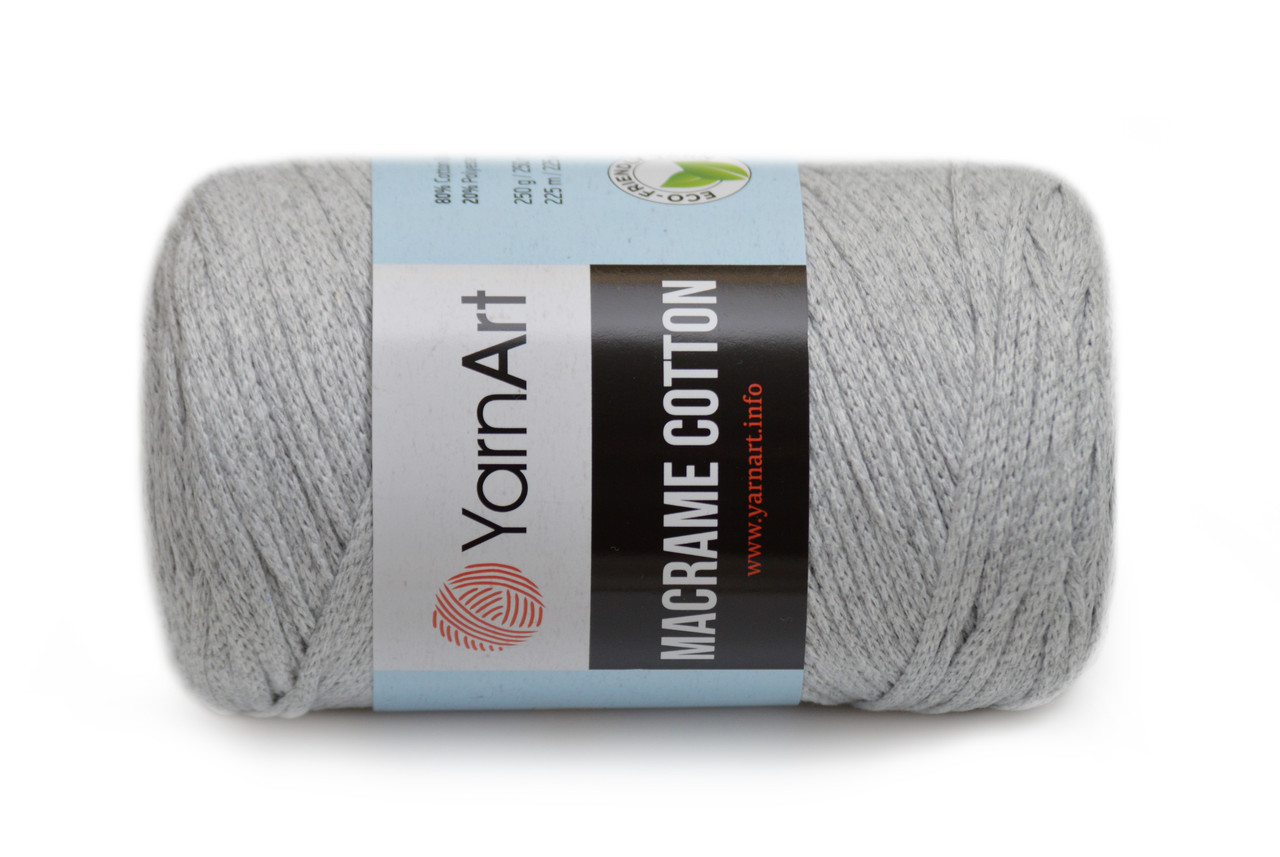 YarnArt Macrame Cotton, Світло-сірий No756