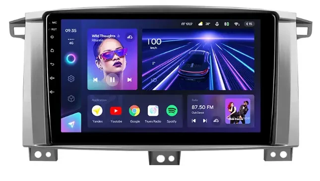 Штатна магнітола TEYES CC3 Toyota Land Cruiser 100 (2002-2007), фото 1