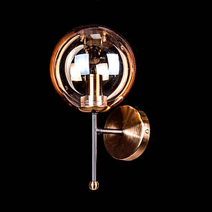 Бра в стилі Лофт на 1 лампу E27 колір антична бронза SM-3871/1W/copper