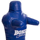 Манекен для єдиноборств шкіряний Силует BOXER 1020-01 висота 150 см, фото 5