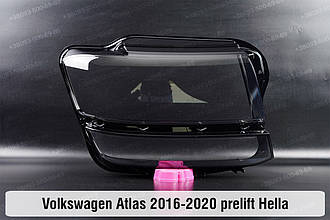 Скло фари VW Volkswagen Atlas Hella (2016-2020) дорест праве