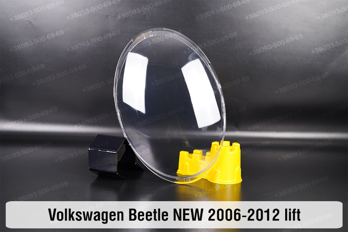 Скло фари VW Volkswagen Beetle NEW (2006-2012) рест праве, фото 1