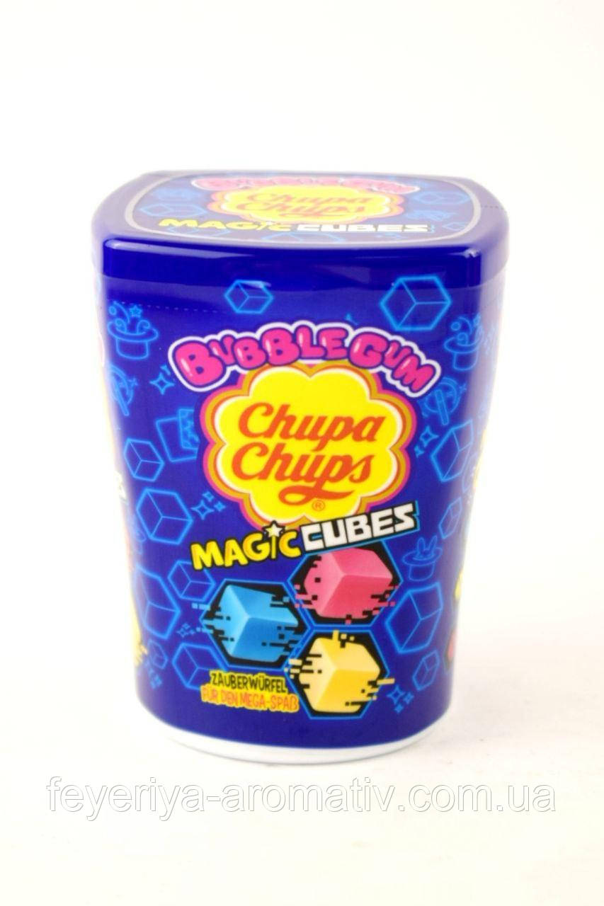 Жувальні гумки з фруктовим смаком Chupa Chups Magic Cubes 86 г Голландія ТЕРМІН 11.2025, фото 1