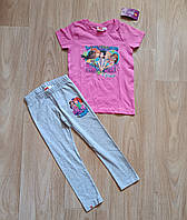 Дитячий літній костюм комплект LEGO на дівчинку р.98-104