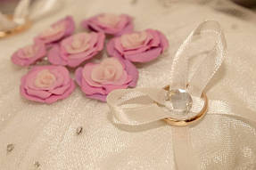 Наши работы в Ваших руках - розовый комплект в едином стиле для наших дорогих заказчиков 4