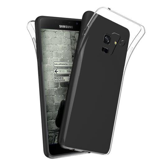 Чехол Ou Case для Samsung Galaxy A7 (2018) Unique Skid Silicone, Transparent, фото 1