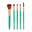 Набір пензлів для макіяжу Sovart зелений, 5 шт, фото 2