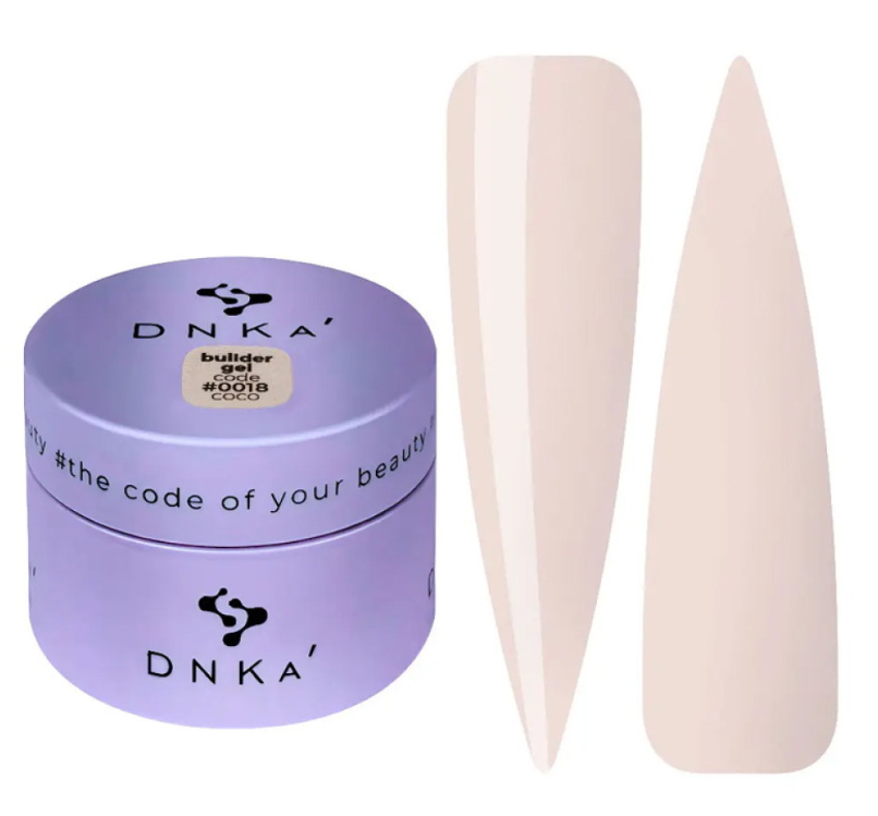 Гель моделюючий DNKa Builder Gel №0018 Coco 30 мл