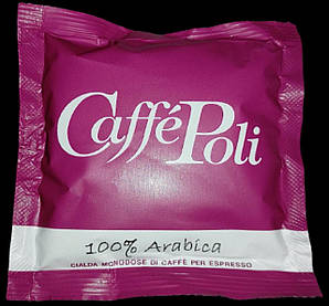 Кава в монодозах чалдах Caffe Poli 100% Арабіка