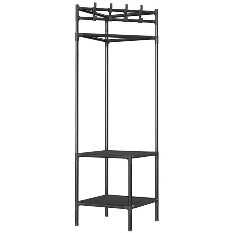 Вішалка стійка-полка кутова для одягу та взуття 9603 етажерка органайзер у кімнату