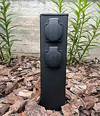 Садовий стовп з розетками (90005), фото 5