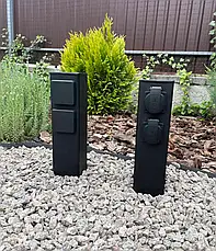 Садовий стовп з розетками (90005), фото 3