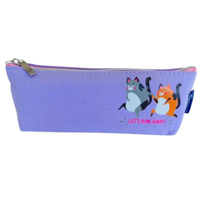 Пенал-сошетка Bourgeois, 1 відділення, фіолетовый, 20x4x8 см