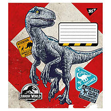 Зошит учнівський YES "Jurassic world", 18 аркушів, лінія, фото 2