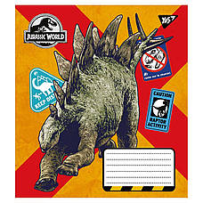 Зошит учнівський YES "Jurassic world", 18 аркушів, лінія, фото 3