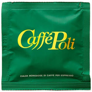 Кава в монодозах чалдах Caffe Poli Verde (зелена)