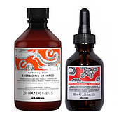 Набір Davines Natural Tech Energizing DUO енергетичний шампунь та лосьйон проти випадіння волосся, 250/100 мл