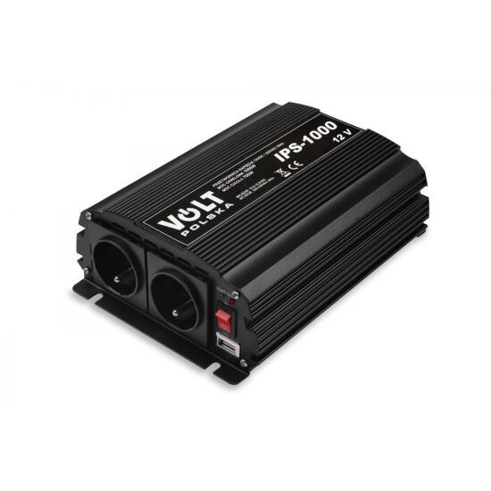 Перетворювач напруги 700-1000 Ват 12 вольтів Volt Polska IPS-1000 12/230V