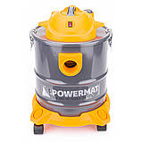 Пилосос промисловий Powermat PM-ESP-2000M FCN, фото 3