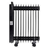 Нагрівач оливний Volt Polska 2500W SMART BLACK 11 Ребер, фото 6
