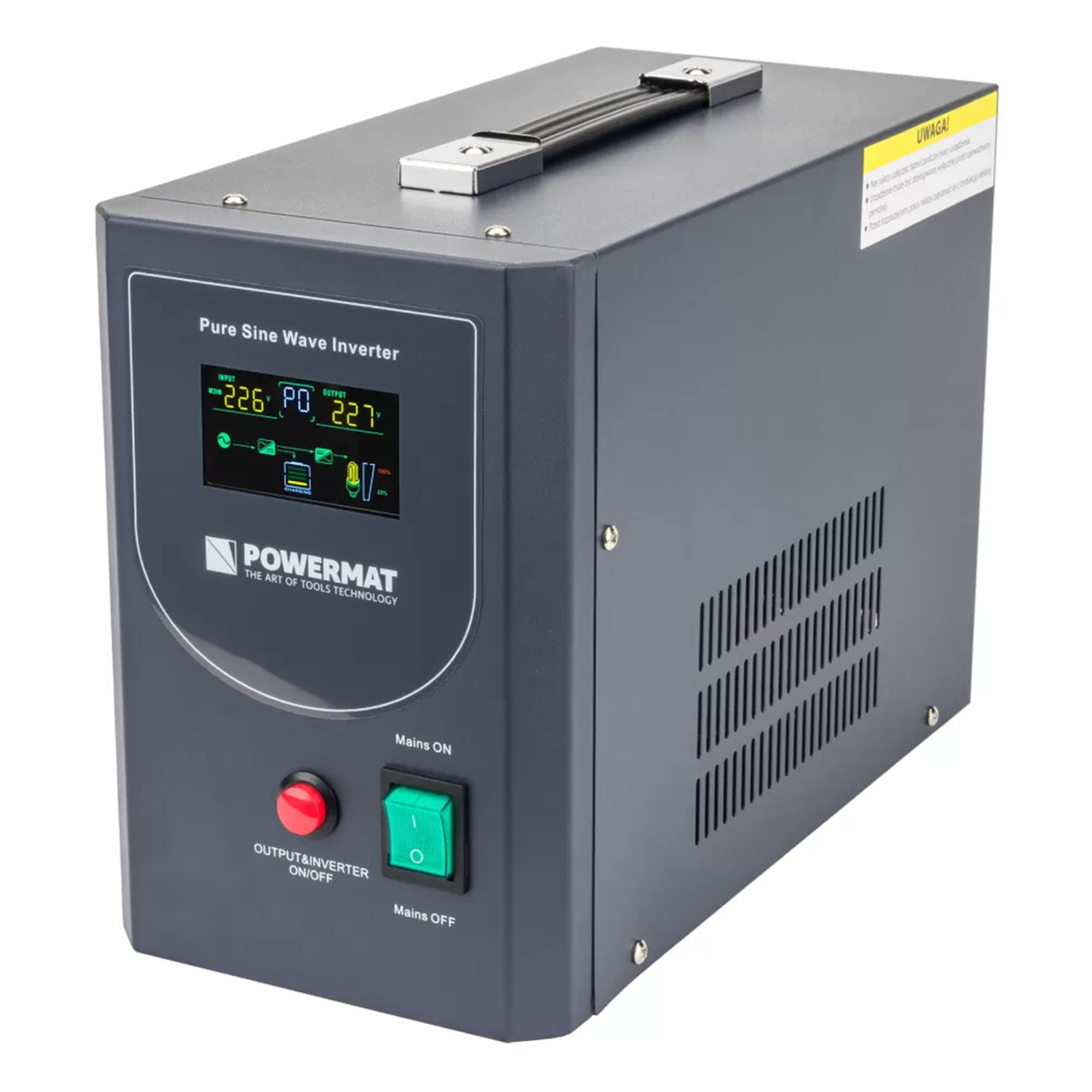 Джерело безперебійного живлення 400 ват Польща Powermat PM-UPS-500MP
