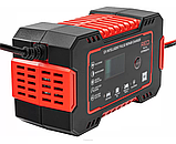 Пристрій зарядний для акумулятора на 12 В/6 А/AGM, GEL Польща RED TECHNIC RTPM0074, фото 6