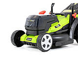 Газонокосарка акумуляторна 2x20V Польща 4garden AM3422S, фото 6