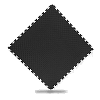 Матами ластівчин хвіст WCG EVA 100x100x2 см Мат-пазл чорно-сірий