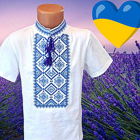Футболка-вишиванка кулір для хлопчиків р.98/116; Гурт. Україна