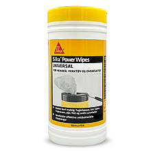 Серветки для очищення рук та інструментів Sika Power Wipes 100 шт (534750)