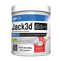 USP Labs, Jack 3d Pre Workout 250г (45 порц.), предтреник США