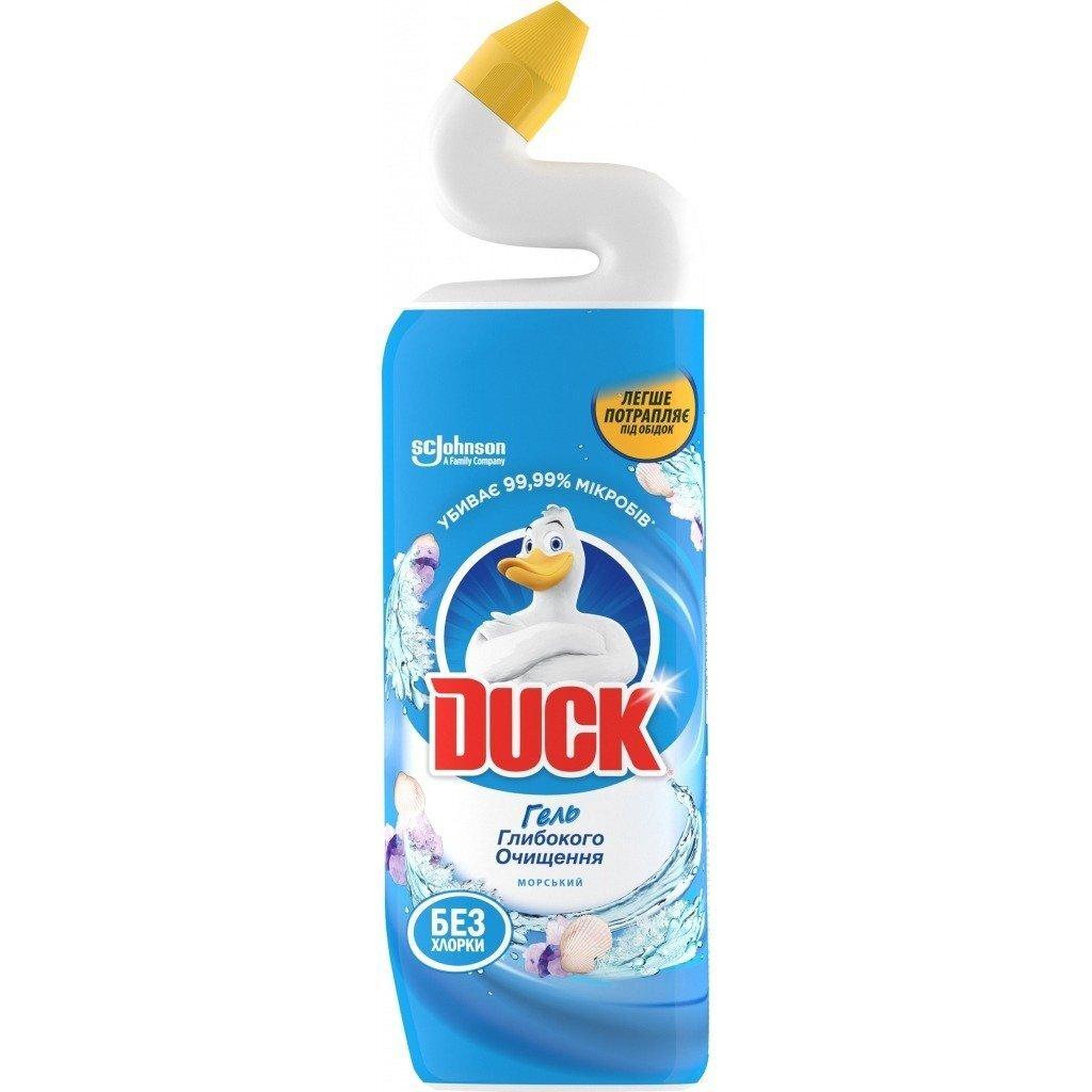 Засіб для миття унітазу DUCK (Туалетне каченя) 5в1 Морська свіжість, 900 мл
