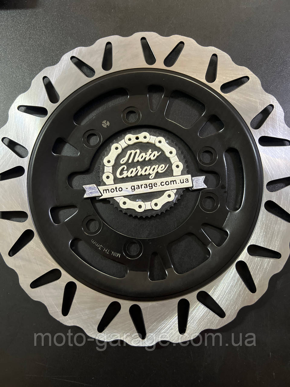 Гальмівний диск передній LONCIN SX2, LX250GY-3,LX300GY, LX300GY-A,LONCIN DS2, LX250GY-3G DS2, фото 1