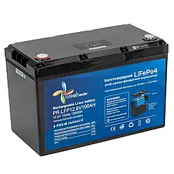 Акумулятор літій-ферумний Weekender LiFePO 12V 100AH. Купити акумулятор для газового казана