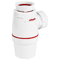 Сифон для умивальнику WIRQUIN Neo колбовий пластик впуск 1 1/4" випуск горизонтальний білий 9541428