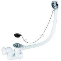 Сифон для ванної WIRQUIN впуск 70мм хром 9543420