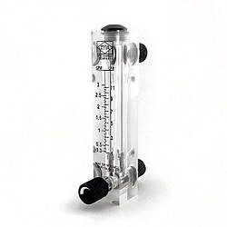 Ротаметр панельного типу 0,3-3 GPM 1-10 л/хв. з регулюванням